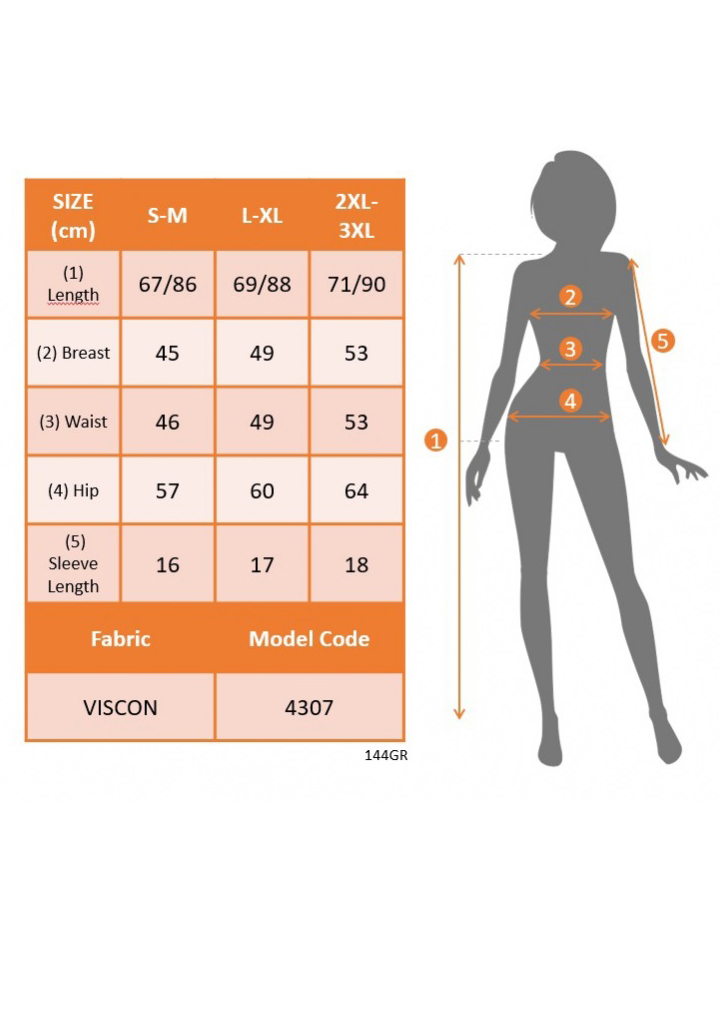 Kadın Kısa Kollu Asimetrik Viskon Kumaş Bluz - 2