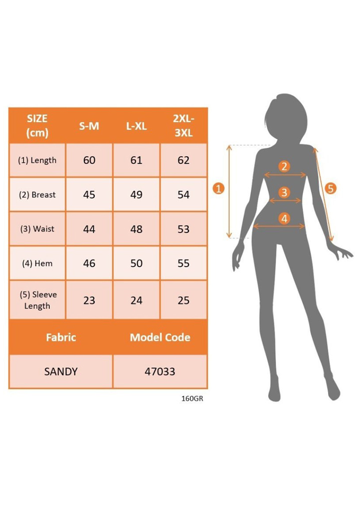 Kadın Kısa Kollu Kelebek Kollu V Yakalı Sandy Bluz  - 4