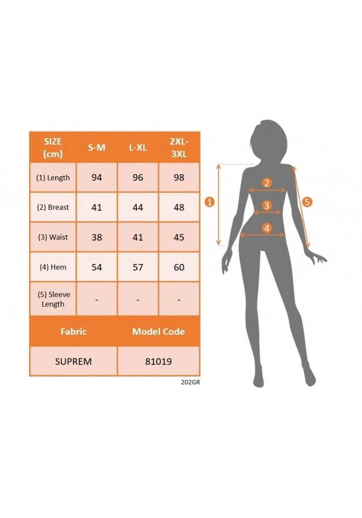Kadın Kolsuz Önü Pile Detay Desenli Süprem Elbise - 5