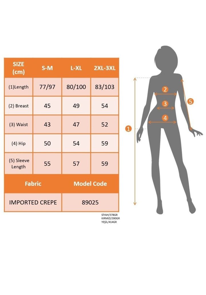Siyah İnci Detaylı Tül Kollu Krep Kumaş Midi Boy Abiye Kadın Elbise - 5