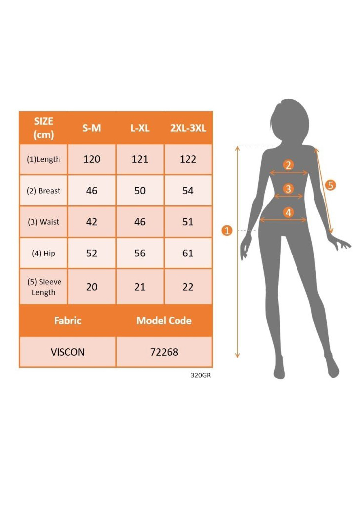 Kadın Kısa Kollu Dantel V Yakalı Uzun Viskon Elbise  - 5